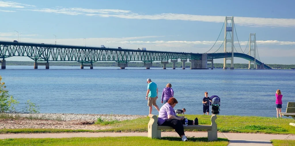 Mackinac Bridge tenderly called "Powerful Mac